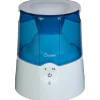 Humidifers|Crane 0.5 Gallon Warm Mist Humidifier - Blue/White