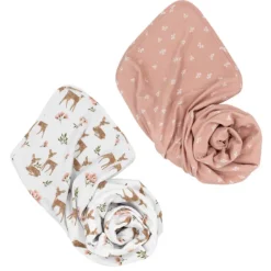 Swaddles|Living Textiles 2 Pack Jersey Swaddle