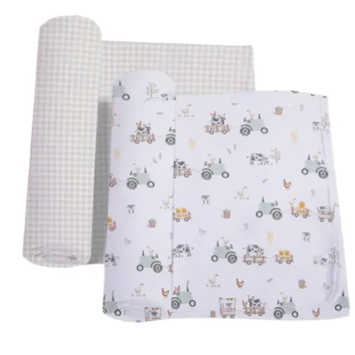 Swaddles|Living Textiles 2 Pack Jersey Swaddle