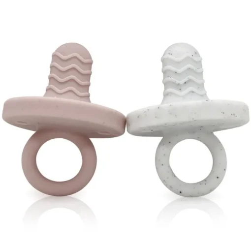 Pacifiers|Silicone Teethers|Kushies 2 Pack Silicone Teethers