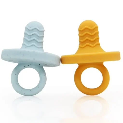Pacifiers|Silicone Teethers|Kushies 2 Pack Silicone Teethers