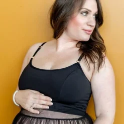 Nursing Bras & Tanks|Davin & Adley Amelia Pumping & Nursing Crop Cami