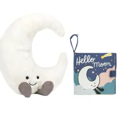 Plush Toys|Books|Jellycat Amusable Moon and Sun Plush Book Bundle