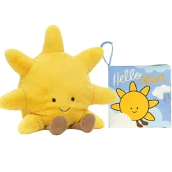Plush Toys|Books|Jellycat Amusable Moon and Sun Plush Book Bundle