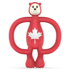 Silicone Teethers|Matchstick Monkey Animal Teether - Benji the Beaver