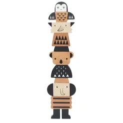 Building Toys|Wee Gallery Animal Tower