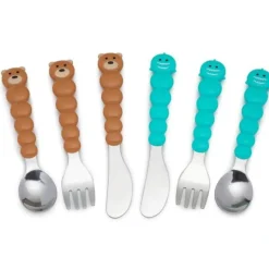 Tableware|Melii Baby Animal Utensil Set