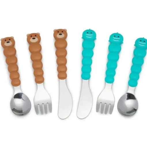 Tableware|Melii Baby Animal Utensil Set