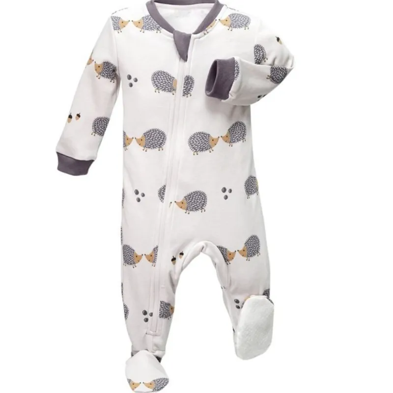 Sleepers|ZippyJamz Assorted Organic Footed Sleepers