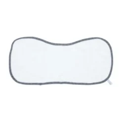 Bibs & Burp Cloths|Juddlies Bamboo Burp Cloth - White/Blue