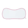 Bibs & Burp Cloths|Juddlies Bamboo Burp Cloth - White/Pink