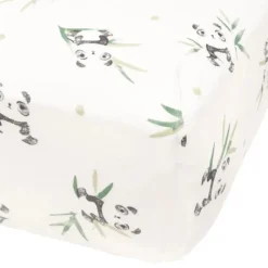 Crib Sheets|Bedding|Perlimpinpin Bamboo Fitted Sheet