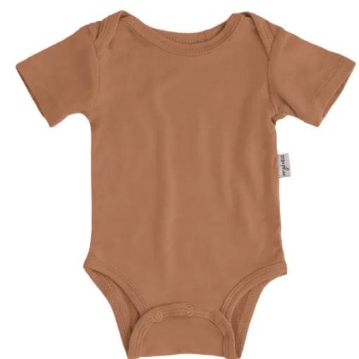 Onesies|Pip + Phee Bamboo Short Sleeve Bodysuits - Solids