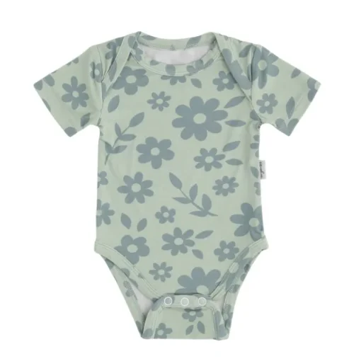 Onesies|Pip + Phee Bamboo Short Sleeve Bodysuits - Prints