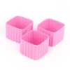 On-The-Go Feeding|Little Lunch Box Co. Bento Cups Square - Pink