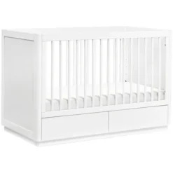 Cribs|Babyletto Bento 3-in-1 Convertible Storage Crib with Toddler Bed Conversion Kit