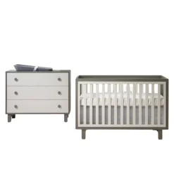Cribs|Dressers|Tulip Juvenile Bjorn Convertible Crib and 3-Drawer Dresser Combo
