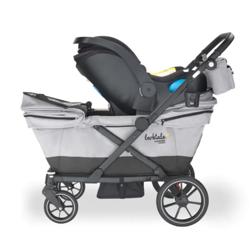 Wagons|Infant Car Seat Adapters|Larktale Caravan Coupe Quad Car Seat Adapter - Maxi Cosi / Nuna / Clek