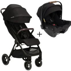 Travel Systems|Lightweight & Travel Strollers|Nuna Caviar TRVL LX Compact Stroller + PIPA Urbn Car Seat Bundle