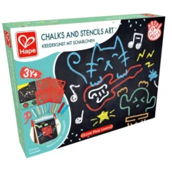 Arts & Crafts|Hape Chalk and Stencil Art