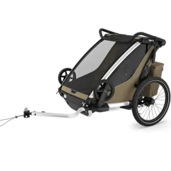 Jogging Strollers|Double Strollers|Thule Chariot Cross 2 Double Bike Trailer