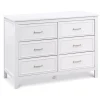 Dressers|DaVinci Charlie 6-Drawer Double Dresser