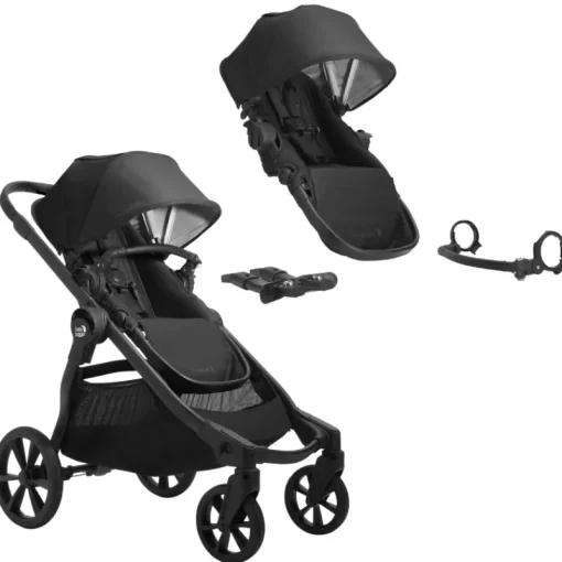 Full Size Strollers|Baby Jogger City Select 2 Eco Stroller + Second Seat Bundle