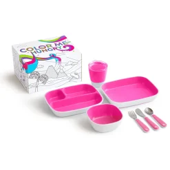 Tableware|Munchkin Colour Me Hungry Toddler Dining Sets