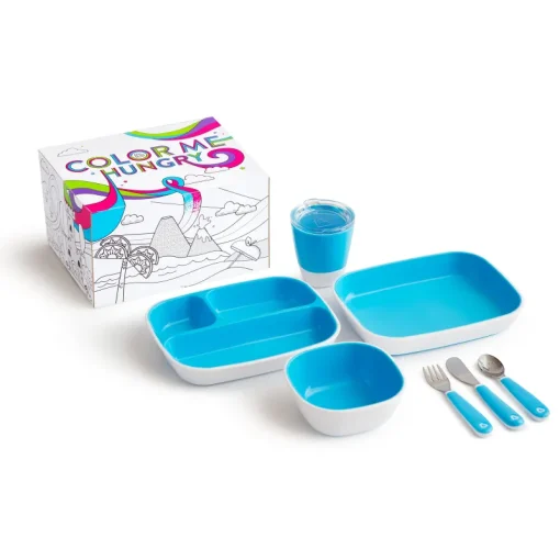 Tableware|Munchkin Colour Me Hungry Toddler Dining Sets