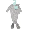 Sleepers|Aden & Anais Comfort Knit Gown + Hat Set