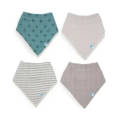 Bibs & Burp Cloths|Little Unicorn Cotton Muslin + Fleece Bandana Bib