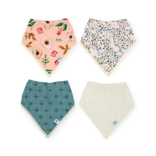 Bibs & Burp Cloths|Little Unicorn Cotton Muslin + Fleece Bandana Bib