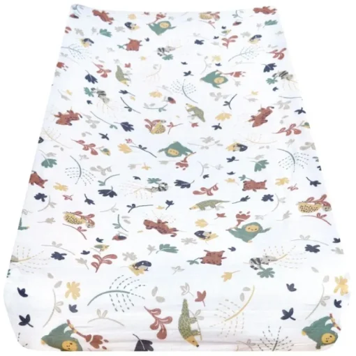 Bedding|Perlimpinpin Cotton Muslin Changing Pad Cover