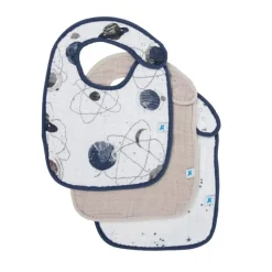 Bibs & Burp Cloths|Little Unicorn Cotton Muslin Classic Bibs - 3 Pack