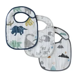 Bibs & Burp Cloths|Little Unicorn Cotton Muslin Classic Bibs - 3 Pack