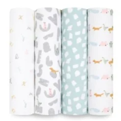 Swaddles|Aden & Anais Cotton Muslin Swaddles - 4 Pack