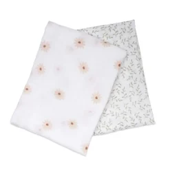 Swaddles|Lulujo Cotton Swaddles - 2 Pack