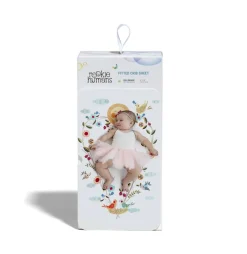 Bedding|Rookie Humans Crib Sheet - Love Blooms (Satin)