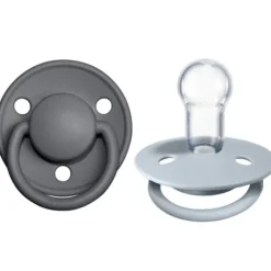 Pacifiers|Pacifier Sets|BIBS De Lux Silicone Natural Pacifier - 2 Pack
