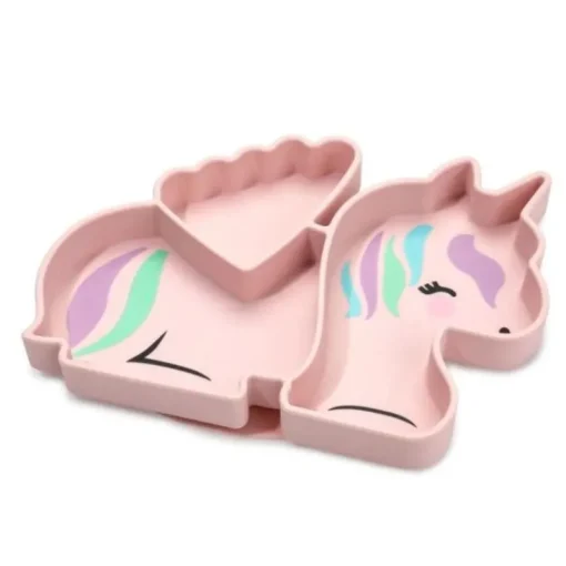 Tableware|Melii Baby Divided Silicone Suction Plate