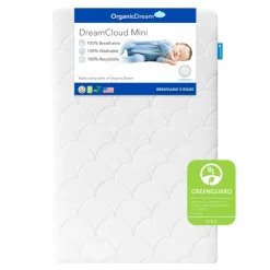 Mattresses|Mattresses|Organic Dream DreamCloud Mini 2-Stage Crib Mattress