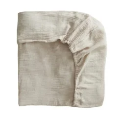 Bedding|Mushie Extra Soft Muslin Crib Sheet