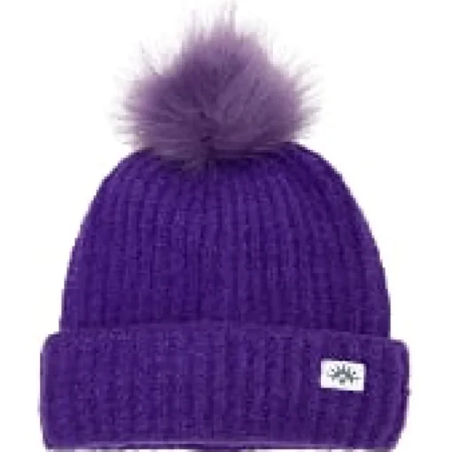 Hats|CaliKids Faux Fur Pom Hat