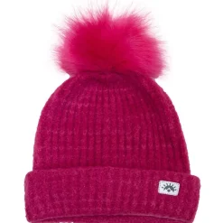 Hats|CaliKids Faux Fur Pom Hat