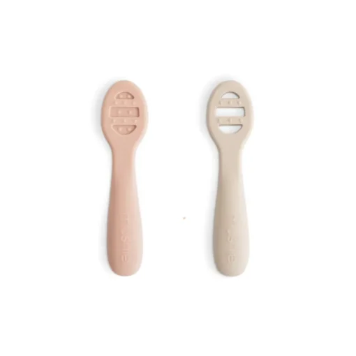 Tableware|Mushie First Feeding Baby Spoons - 2 Pack