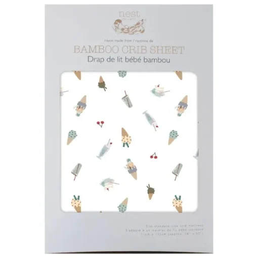 Bedding|Nest Designs Fitted Bamboo Crib Sheet
