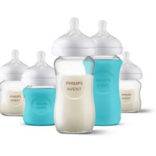 Bottle Feeding|Philips Avent Glass Natural Bottle Set