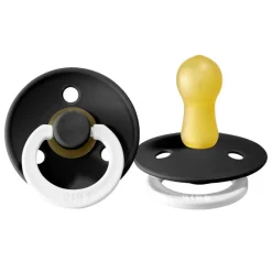 Pacifiers|Pacifier Sets|BIBS Glow In the Dark Natural Rubber Pacifier - 2 Pack