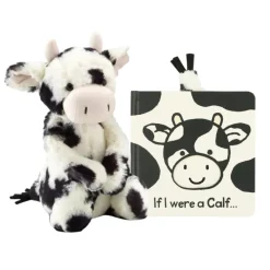 Plush Toys|Books|Jellycat If I Were A Calf Book + Plush Bundle