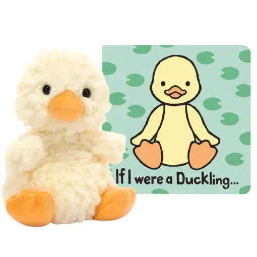 Plush Toys|Books|Jellycat If I Were A Duckling Book + Plush Bundle
